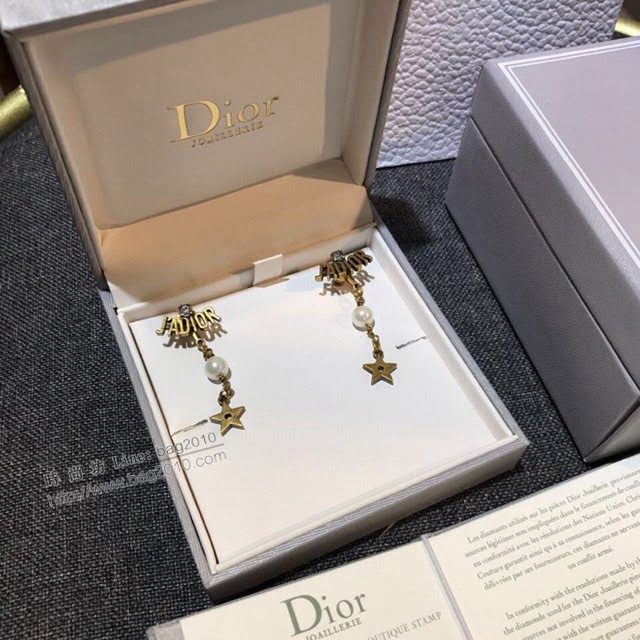 Dior飾品 迪奧經典熱銷款耳環 原單DIOR星星耳釘  zgd1101